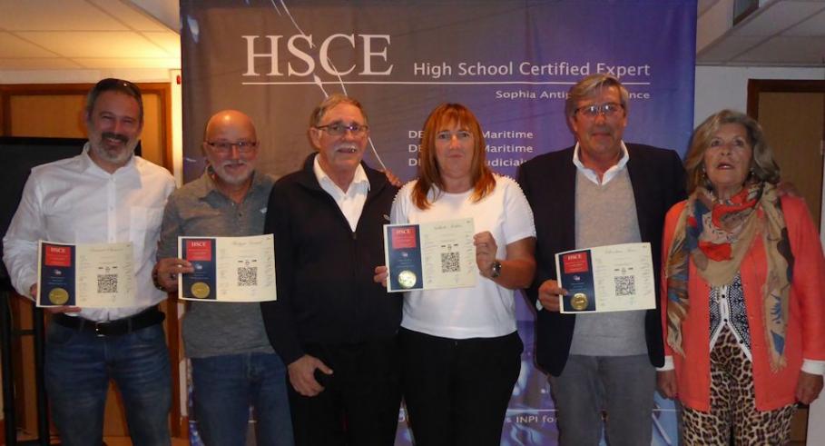 Laureats experts maritimes obtention certification eam en vae 2017 hsce emailing